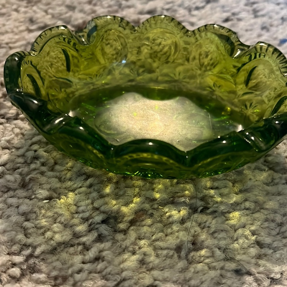 Vintage L.E. Smith Moon Ashtray/trinket dish